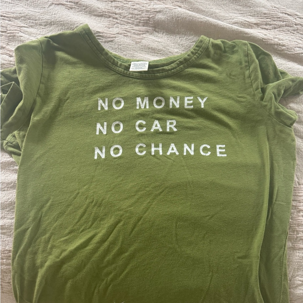 Abercrombie & Fitch Olive Graphic Tee